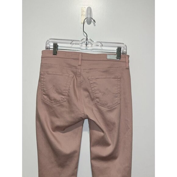 Adriano Goldschmied Pink The Legging Ankle siper sinny  Frayed Hem Jeans Size 27 - Picture 8 of 13